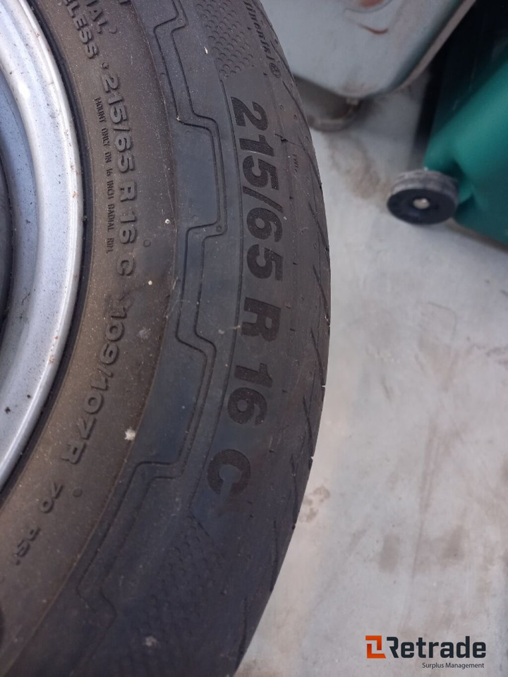 VW Transporter, dæk på fælge - Wheel and tire package for Truck: picture 4 VW Transporter, dæk på fælge - Wheel and tire package for Truck: picture 4