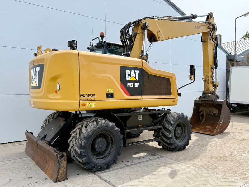 Cat M316F - Quick Coupler / Triple Boom / Auto Lube - Wheel excavator: picture 5 Cat M316F - Quick Coupler / Triple Boom / Auto Lube - Wheel excavator: picture 5