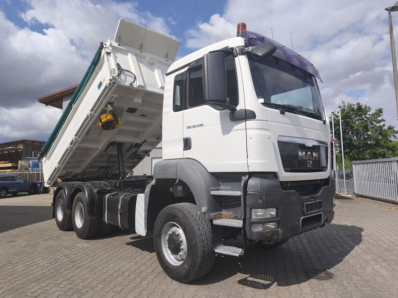MAN TGS 26.400 6x6 GL Meiller Dreiseitenkipper Bordmatik Plane Euro - Tipper: picture 5 MAN TGS 26.400 6x6 GL Meiller Dreiseitenkipper Bordmatik Plane Euro - Tipper: picture 5
