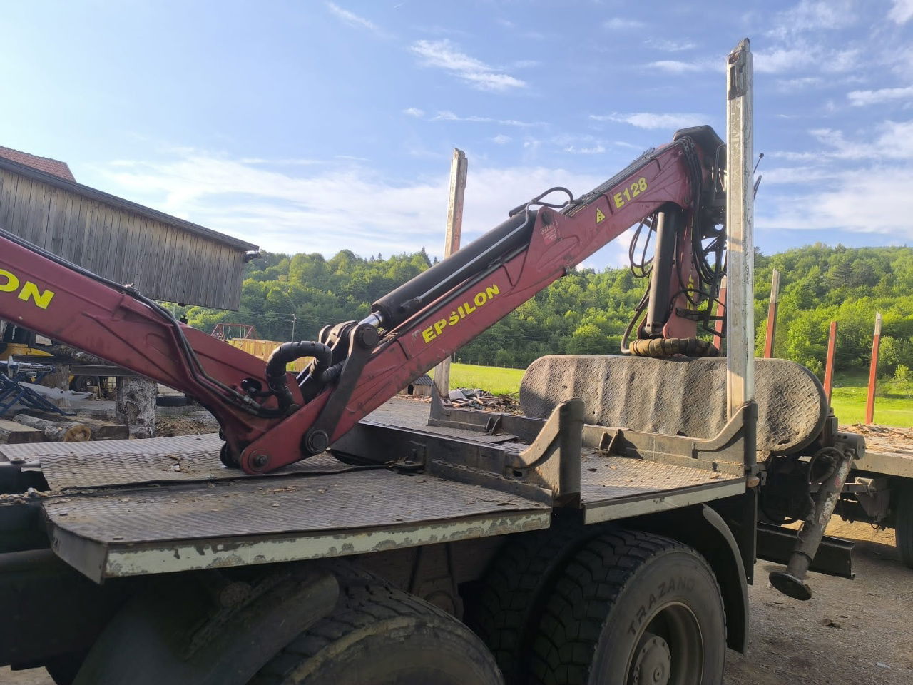 Lease a MAN 33.464 6x4 forest truck - Complete Spring - Epsilon E128 + scissors  MAN 33.464 6x4 forest truck - Complete Spring - Epsilon E128 + scissors: picture 6