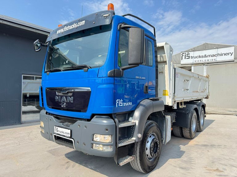 MAN TGS 33.400 6x4 bordmatic tipper - 208.000km - Tipper: picture 1 MAN TGS 33.400 6x4 bordmatic tipper - 208.000km - Tipper: picture 1