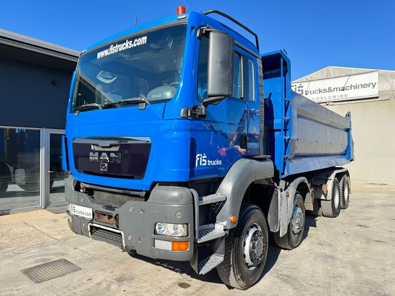 MAN TGS 41.540 8x6 dumper tipper - spring - Tipper: picture 1 MAN TGS 41.540 8x6 dumper tipper - spring - Tipper: picture 1