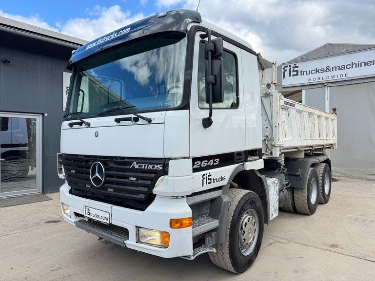 Mercedes-Benz Actros 2643 K 6x4 meiller tipper - Tipper: picture 1 Mercedes-Benz Actros 2643 K 6x4 meiller tipper - Tipper: picture 1