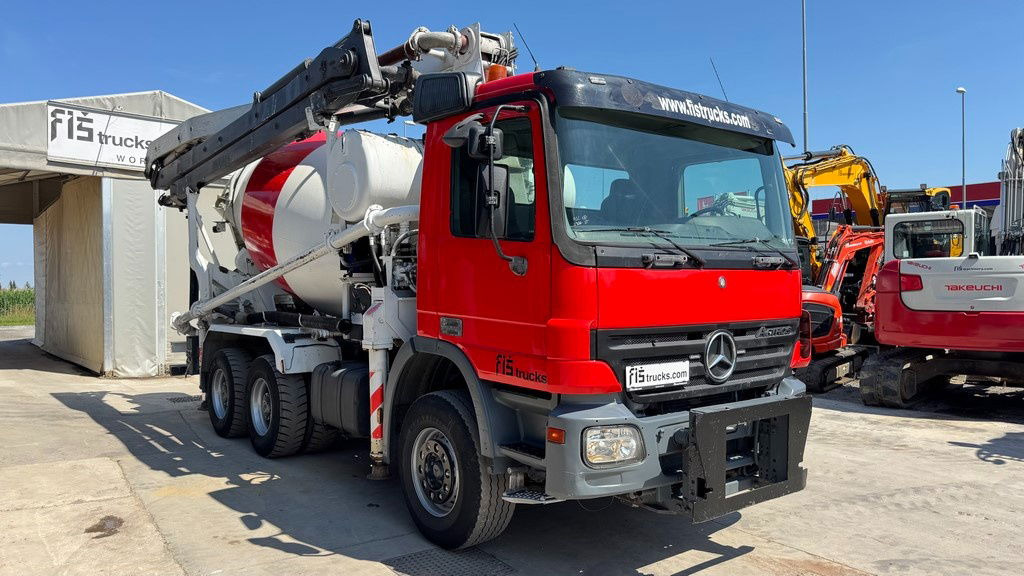 Mercedes-Benz Actros 3341 6x4 7m3 + 24m Cifa - Concrete mixer truck: picture 3 Mercedes-Benz Actros 3341 6x4 7m3 + 24m Cifa - Concrete mixer truck: picture 3