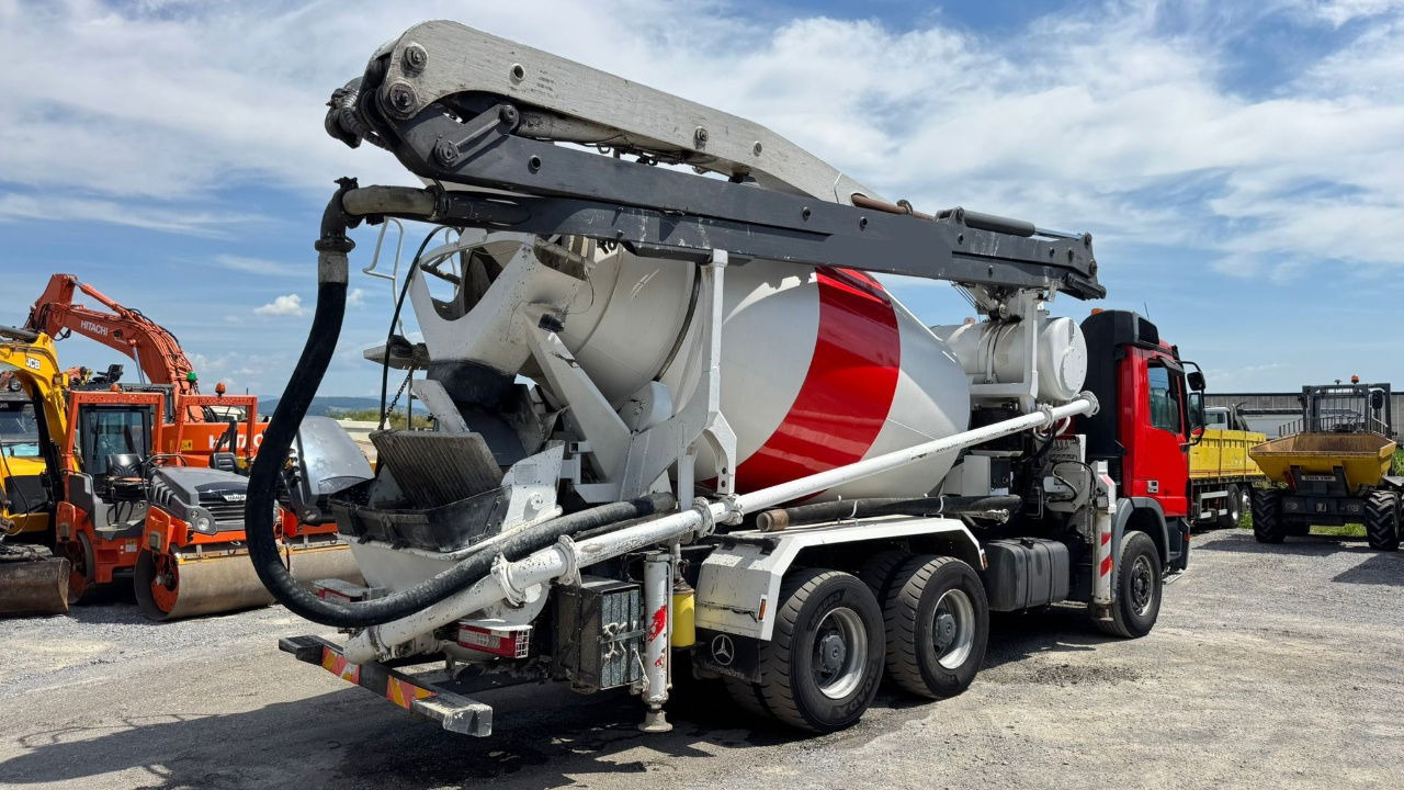 Mercedes-Benz Actros 3341 6x4 7m3 + 24m Cifa - Concrete mixer truck: picture 4 Mercedes-Benz Actros 3341 6x4 7m3 + 24m Cifa - Concrete mixer truck: picture 4