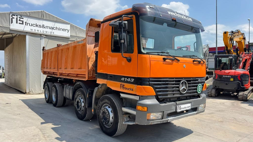 Mercedes-Benz Actros 4143 K 8x4 meiller tipper - Tipper: picture 3 Mercedes-Benz Actros 4143 K 8x4 meiller tipper - Tipper: picture 3