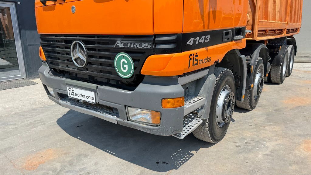 Mercedes-Benz Actros 4143 K 8x4 meiller tipper - Tipper: picture 2 Mercedes-Benz Actros 4143 K 8x4 meiller tipper - Tipper: picture 2