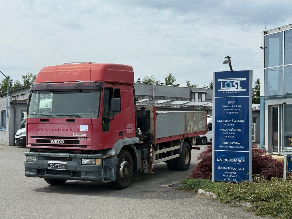 Iveco 190E35 EURO 1 Kran PM10 - Crane truck: picture 1 Iveco 190E35 EURO 1 Kran PM10 - Crane truck: picture 1