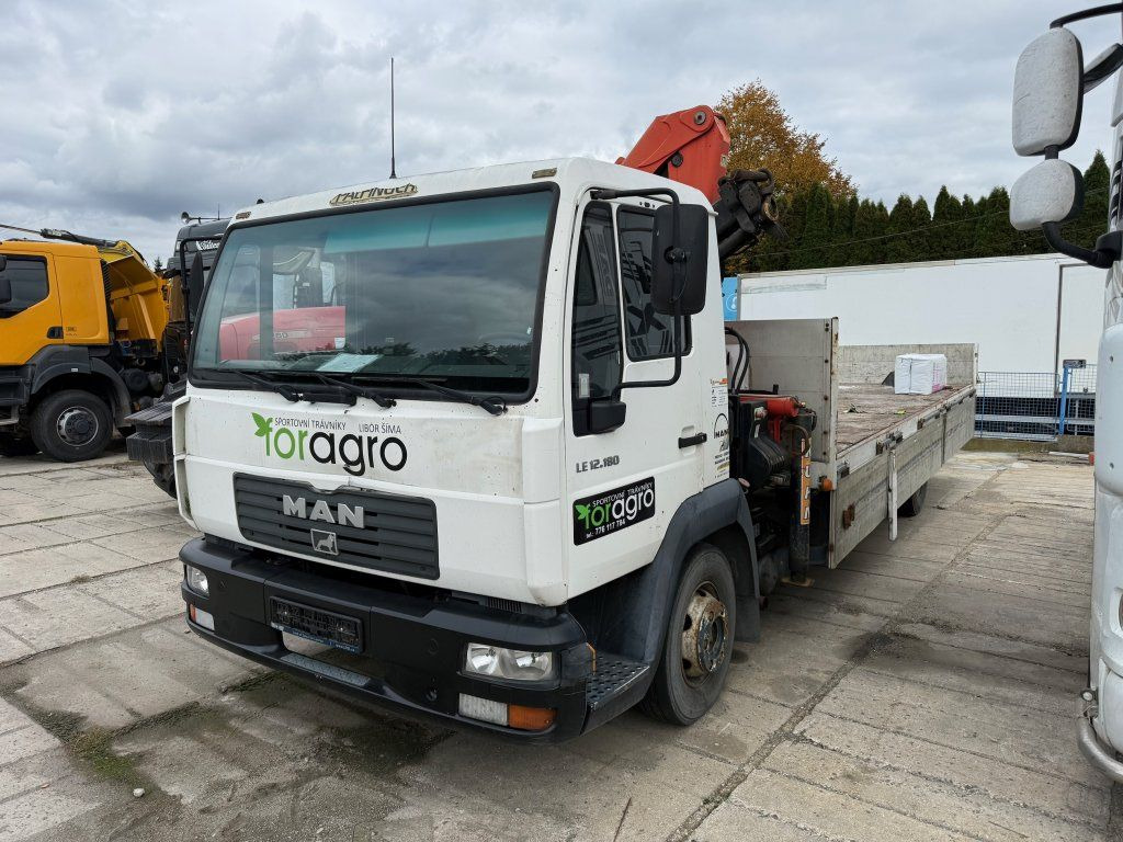 MAN 12.185 EURO 3 Kran UNBEWEGLICH - Crane truck: picture 1 MAN 12.185 EURO 3 Kran UNBEWEGLICH - Crane truck: picture 1