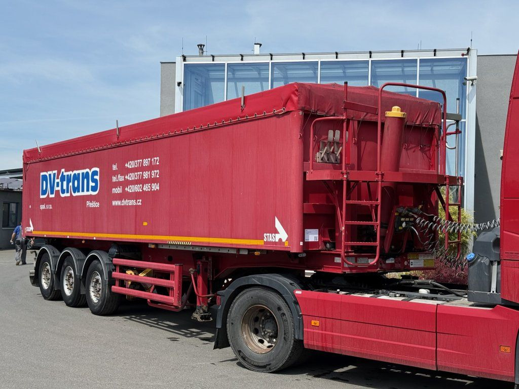 Stas 49m3 - Tipper semi-trailer: picture 1 Stas 49m3 - Tipper semi-trailer: picture 1