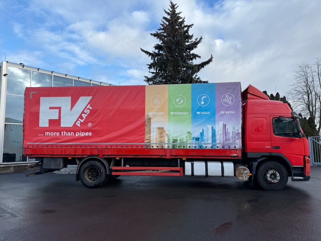 Volvo FM260 EURO 3 - Curtainsider truck: picture 3 Volvo FM260 EURO 3 - Curtainsider truck: picture 3