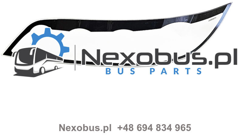 Klosz reflektora Neoplan Skyliner Cityliner lewy czarny - Headlight for Bus: picture 1 Klosz reflektora Neoplan Skyliner Cityliner lewy czarny - Headlight for Bus: picture 1