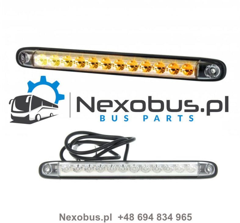 Lampa tył kierunkowskaz Vanhool TX biały klosz - Tail light for Bus: picture 1 Lampa tył kierunkowskaz Vanhool TX biały klosz - Tail light for Bus: picture 1