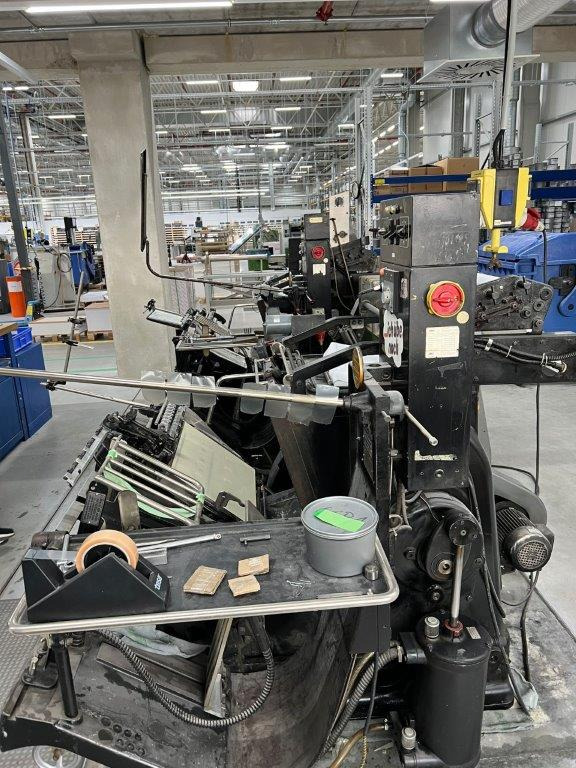 A3 die-cutting and hot foil stamping machine Original Heidelberg GTP with ART hot foil unit - Printing machinery: picture 3 A3 die-cutting and hot foil stamping machine Original Heidelberg GTP with ART hot foil unit - Printing machinery: picture 3