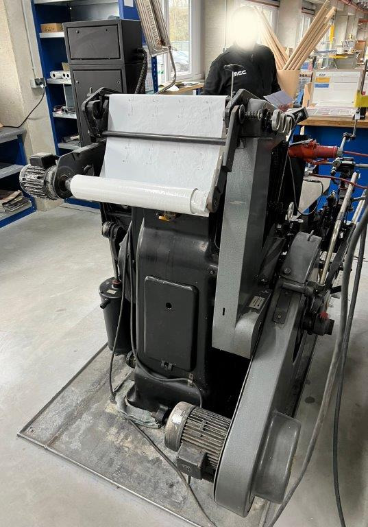 A3 die-cutting and hot foil stamping machine Original Heidelberg GTP with ART hot foil unit - Printing machinery: picture 2 A3 die-cutting and hot foil stamping machine Original Heidelberg GTP with ART hot foil unit - Printing machinery: picture 2
