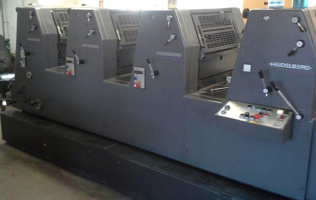 Heidelberg GTO 52-4-P3 four-color offset press - Offset printing machine: picture 2 Heidelberg GTO 52-4-P3 four-color offset press - Offset printing machine: picture 2