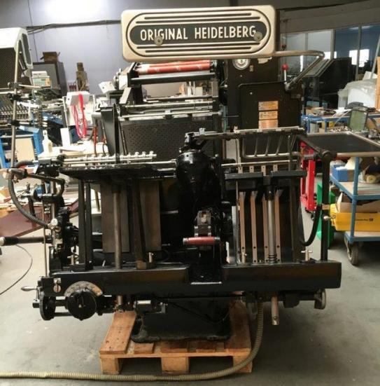 Lease a  Heidelberg GTP Hot Foil Embossing Crucible Heidelberg GTP Hot Foil Embossing Crucible: picture 6