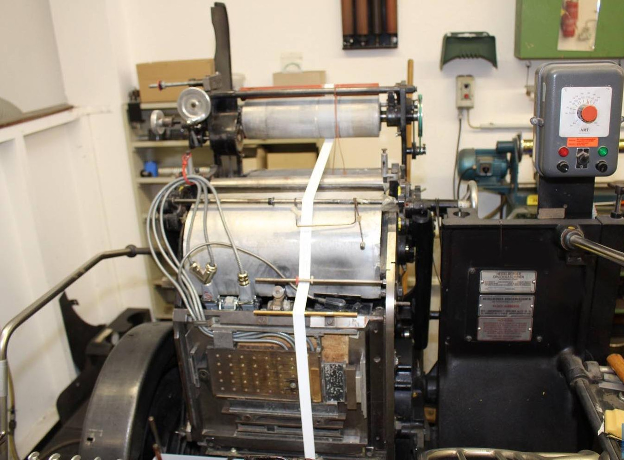 Heidelberg OHT-P hot foil stamping crucible with ART foil control system - Printing machinery: picture 2 Heidelberg OHT-P hot foil stamping crucible with ART foil control system - Printing machinery: picture 2