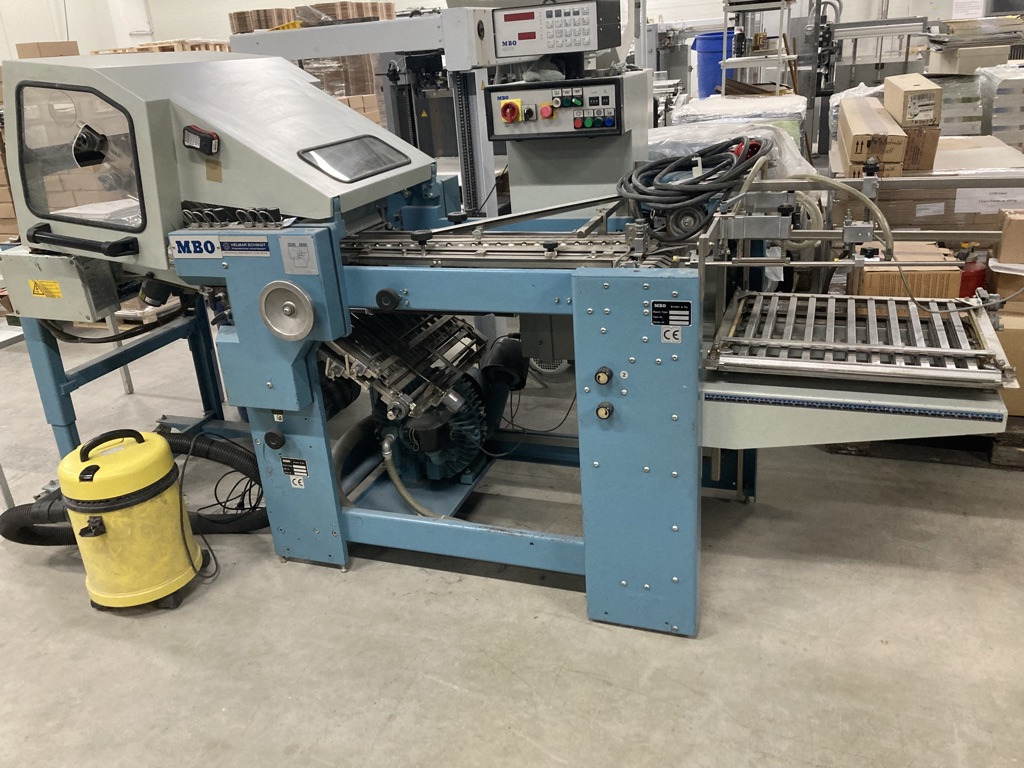 MBO buckle plate folding machine T 500-4-F - Folding machine: picture 1 MBO buckle plate folding machine T 500-4-F - Folding machine: picture 1