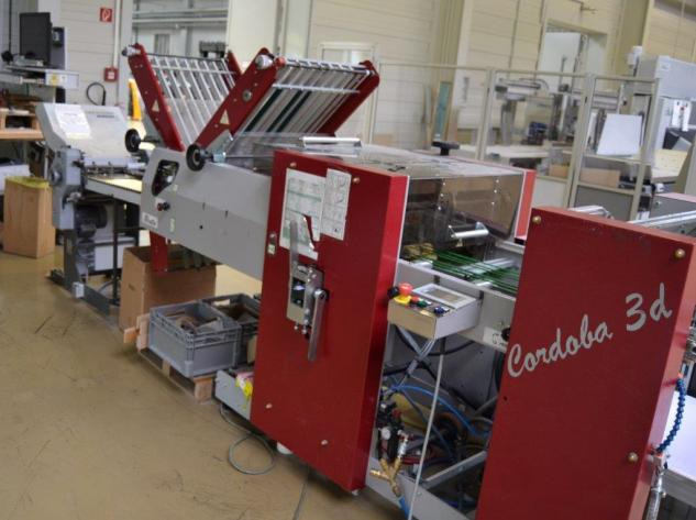 Petratto Cordoba 3D double bar creasing and folding machine - Folding machine: picture 1 Petratto Cordoba 3D double bar creasing and folding machine - Folding machine: picture 1