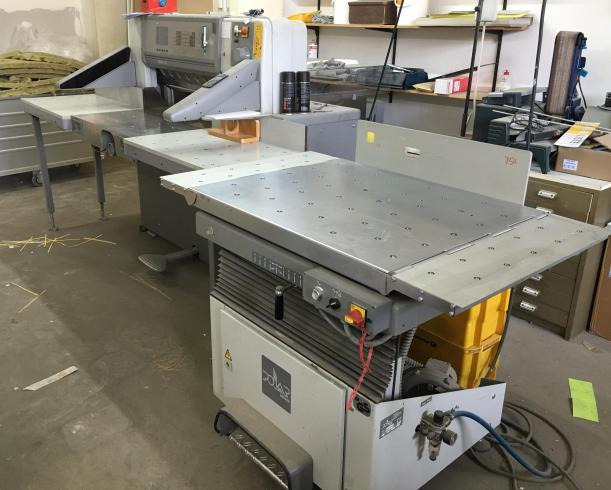 Polar Mohr 78 ED high speed cutter - Paper cutting machine: picture 1 Polar Mohr 78 ED high speed cutter - Paper cutting machine: picture 1