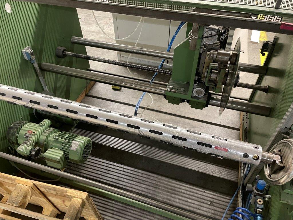 Paper cutting machine Slitter rewinder with circular knife and mobile winding or unwinding: picture 8