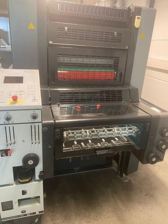 Excellent straight two colour Heidelberg SM 52-2 Minusversion - Printing machinery: picture 2 Excellent straight two colour Heidelberg SM 52-2 Minusversion - Printing machinery: picture 2