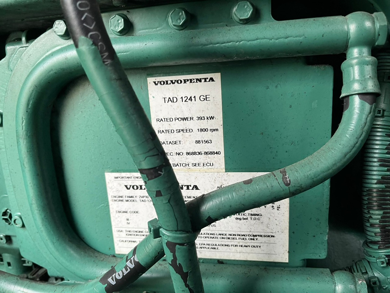 Lease a Volvo Penta TAD1241GE 400 kVa Volvo Penta TAD1241GE 400 kVa: picture 7