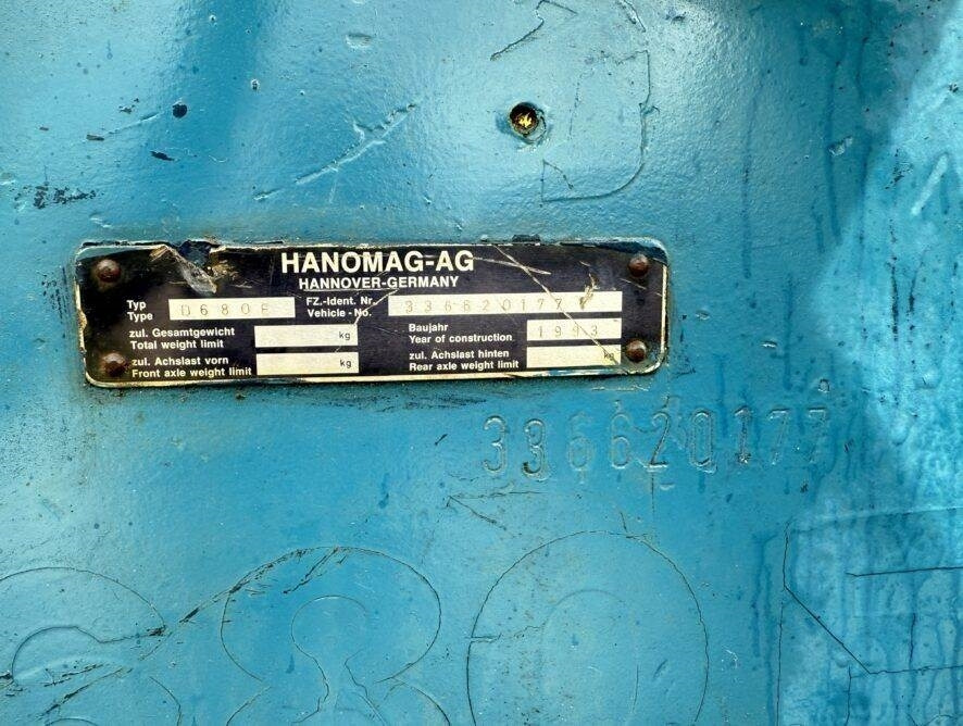 Bulldozer Hanomag D680E LGP: picture 18 Bulldozer Hanomag D680E LGP: picture 18