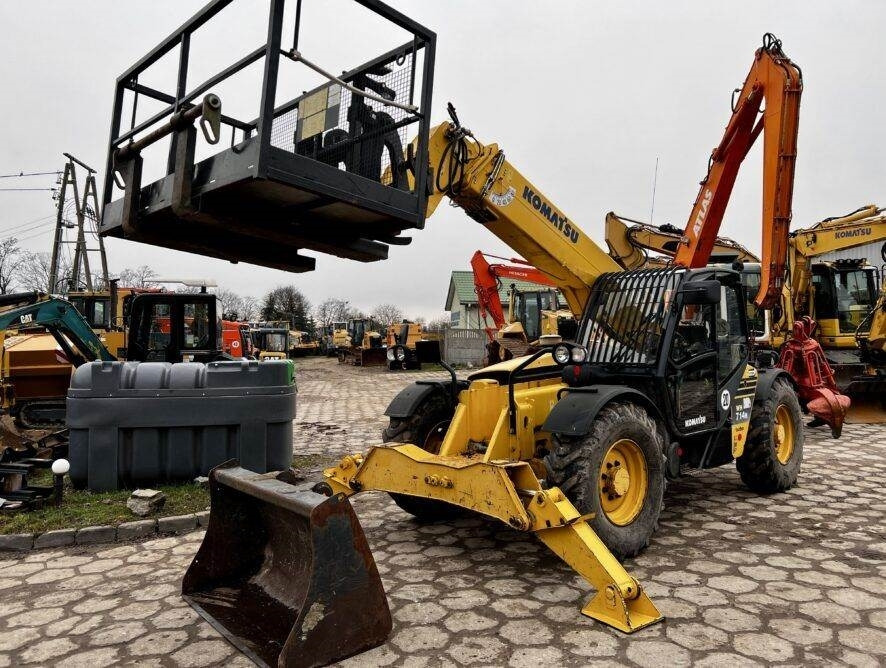 Komatsu WH714 H kosz - Telescopic handler: picture 1 Komatsu WH714 H kosz - Telescopic handler: picture 1