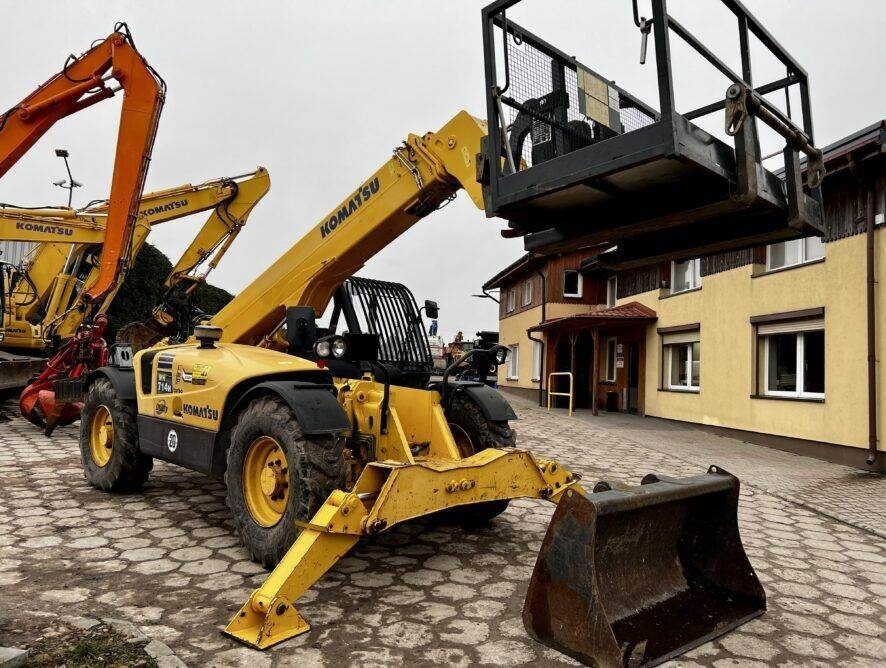 Komatsu WH714 H kosz - Telescopic handler: picture 5 Komatsu WH714 H kosz - Telescopic handler: picture 5