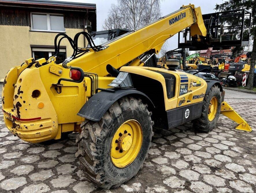 Telescopic handler Komatsu WH714 H kosz: picture 7