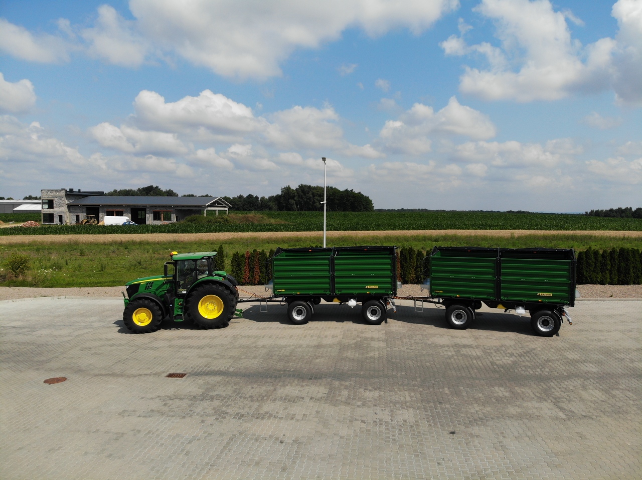 New Farm tipping trailer/ Dumper Zaslaw D737-14XL, 18T, 21m3: picture 11