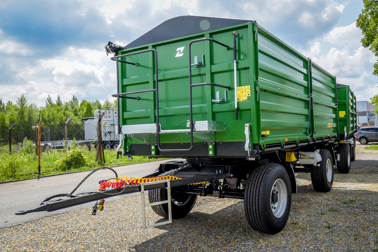 New Farm tipping trailer/ Dumper Zaslaw D737-14XL, 18T, 21m3: picture 7