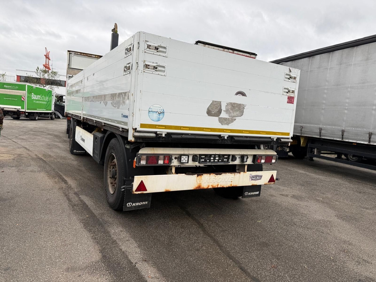 Krone AZ Baustoffe Alu BPW HU möglich - Dropside/ Flatbed trailer: picture 3 Krone AZ Baustoffe Alu BPW HU möglich - Dropside/ Flatbed trailer: picture 3