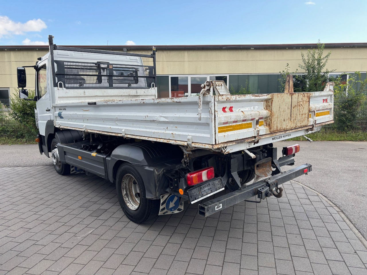 Tipper Mercedes-Benz 821 Meiller Kipper/Klima/Tempomat/Spur/Blatt: picture 6