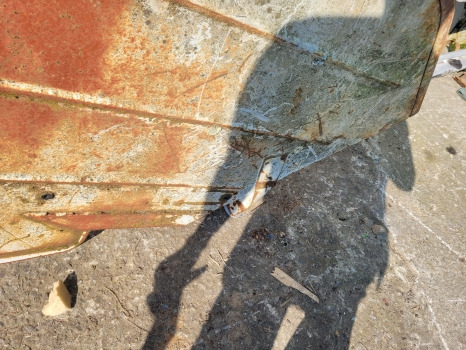 Ford 5000, 6000, 7000 Cab Rear Mudguard Fender Wide Type Rhs 82008463 - Fender: picture 4 Ford 5000, 6000, 7000 Cab Rear Mudguard Fender Wide Type Rhs 82008463 - Fender: picture 4