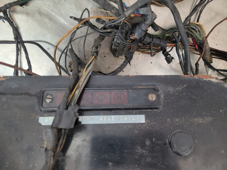 Massey Ferguson 290 Dash Steering Panel, Wheel, Wiring Loom 1674232m1 - Cab and interior: picture 5 Massey Ferguson 290 Dash Steering Panel, Wheel, Wiring Loom 1674232m1 - Cab and interior: picture 5