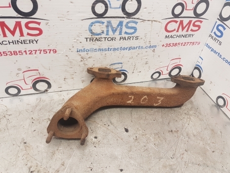 Massey Ferguson 65, 155, 158, 165 203 Engine Exhaust Manifold 732813m1, 37781721 - Exhaust manifold for Farm tractor: picture 1 Massey Ferguson 65, 155, 158, 165 203 Engine Exhaust Manifold 732813m1, 37781721 - Exhaust manifold for Farm tractor: picture 1