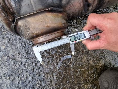 New Holland T5.100, T5.110, T5.120 Muffler, Catalytic Silencer And Pipe 47737254 - Muffler/ Exhaust system: picture 5 New Holland T5.100, T5.110, T5.120 Muffler, Catalytic Silencer And Pipe 47737254 - Muffler/ Exhaust system: picture 5