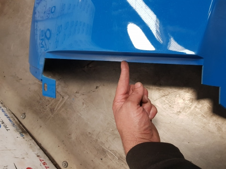 Fender New Holland Tm, Ts, Tl, 60, 40, 35 Series, Mudguard Extension Rhs 82007495: picture 6
