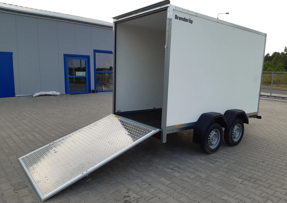 BRENDERUP Cargo 7350 TBR rampa 350x155x185 cm - Closed box trailer: picture 1 BRENDERUP Cargo 7350 TBR rampa 350x155x185 cm - Closed box trailer: picture 1