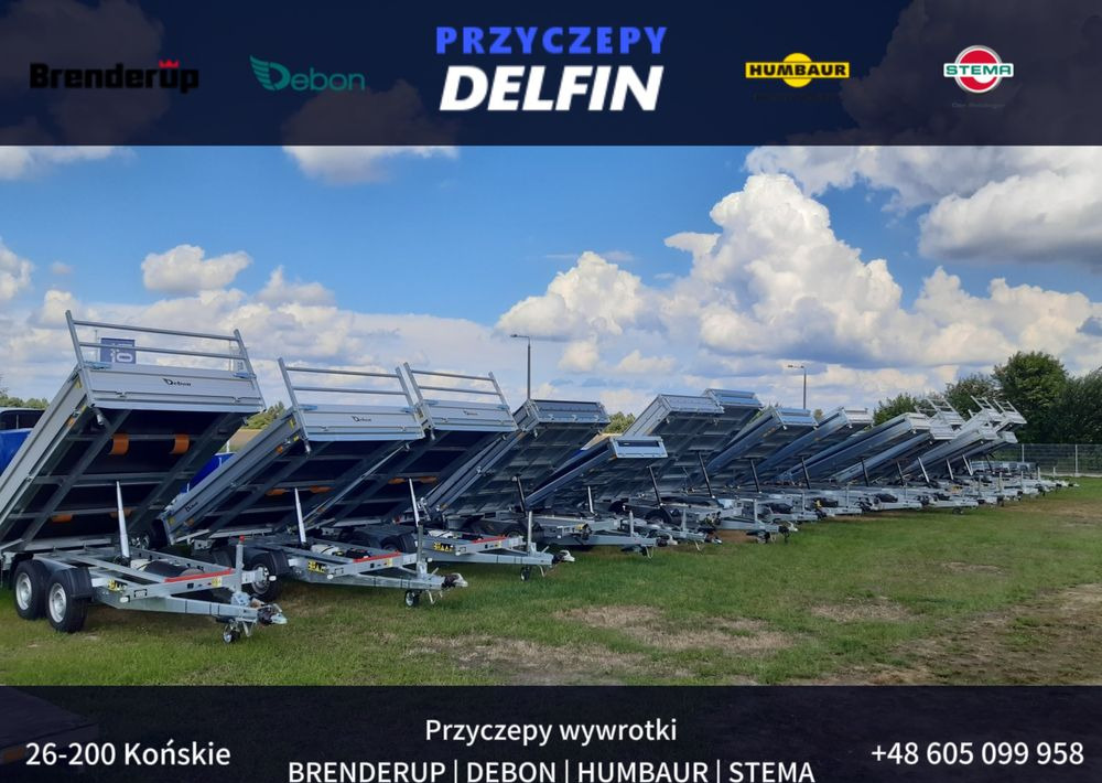 New Tipper trailer DEBON Debon PW 2.4 LUX: picture 16