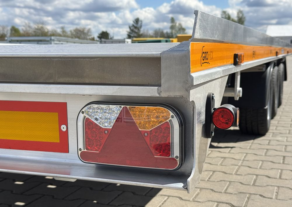 GROMEX L3-3500-6 | 600 x 210 cm / 3500 kg / lampy LED / koło zapasowe / najazdy ALU - Autotransporter trailer: picture 4 GROMEX L3-3500-6 | 600 x 210 cm / 3500 kg / lampy LED / koło zapasowe / najazdy ALU - Autotransporter trailer: picture 4