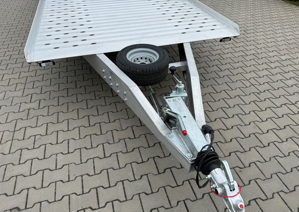 GROMEX laweta aluminiowa | 850x210cm | DMC 3500kg | platforma na 2 auta | 3 osie AL-KO | OŚWIETLENIE LED - Autotransporter trailer: picture 5 GROMEX laweta aluminiowa | 850x210cm | DMC 3500kg | platforma na 2 auta | 3 osie AL-KO | OŚWIETLENIE LED - Autotransporter trailer: picture 5