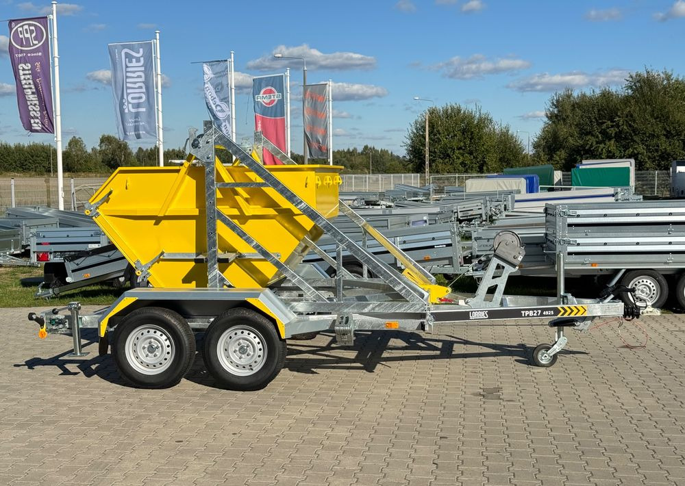 LORRIES TPB27-4925 do transportu bębna z kablem - Cable drum trailer: picture 2 LORRIES TPB27-4925 do transportu bębna z kablem - Cable drum trailer: picture 2