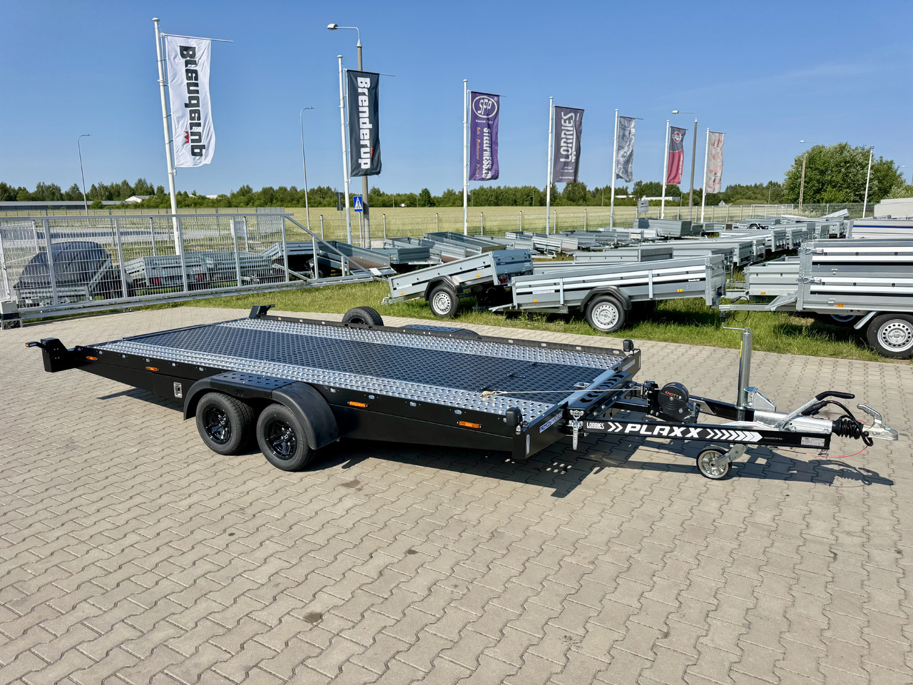 Lorries PLAXX27-4520 – laweta aluminiowa 2,7T - Autotransporter trailer: picture 1 Lorries PLAXX27-4520 – laweta aluminiowa 2,7T - Autotransporter trailer: picture 1