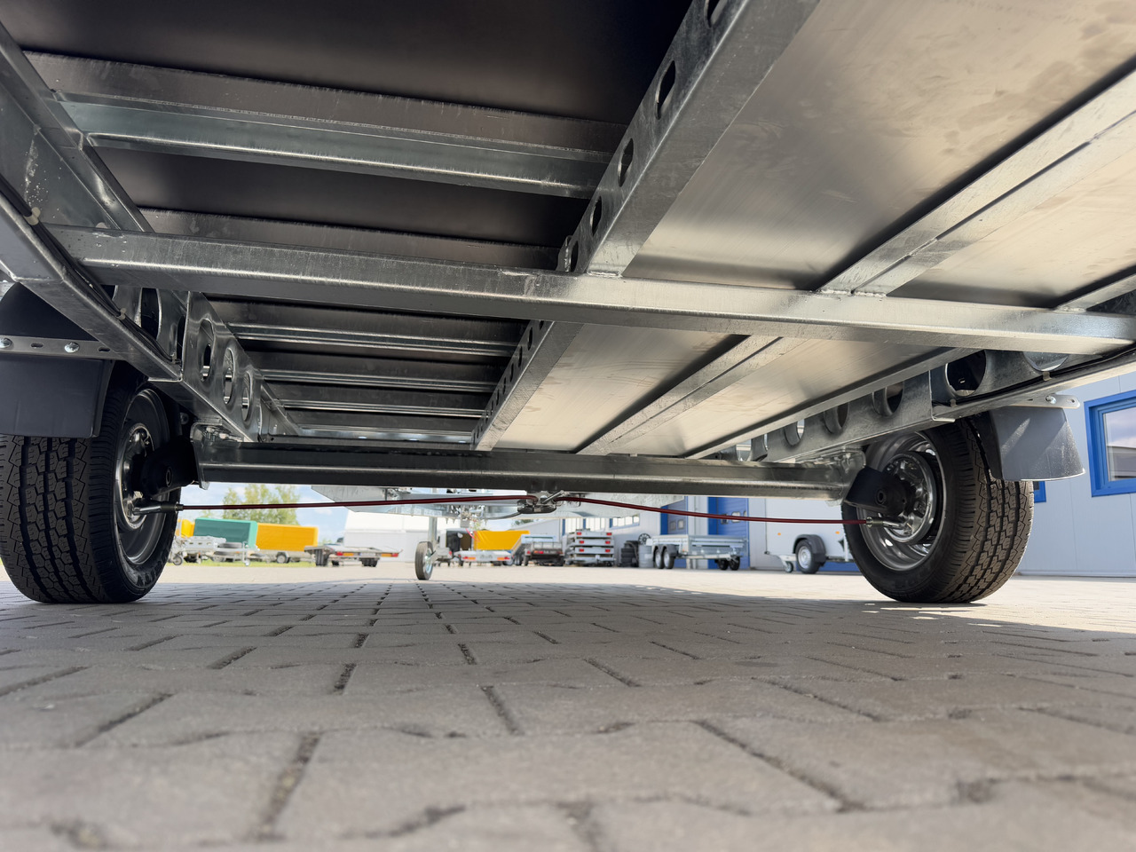New Motorcycle trailer WIOLA QUAD 2H1.5 - przyczepa pod ATV Can-Am Maverick | Polaris RZR | 2 quady: picture 11