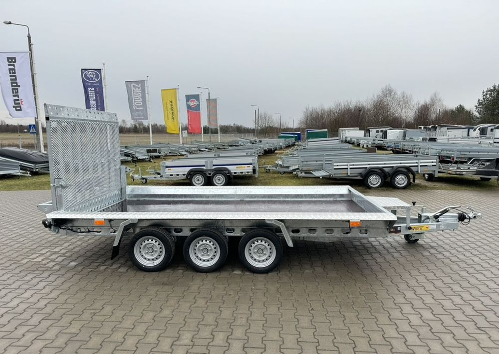 Wiola B3540 MAX - 400 x 170 cm | 2546kg ładowności | trap stalowy | 3-osiowa budowlanka - Plant trailer: picture 2 Wiola B3540 MAX - 400 x 170 cm | 2546kg ładowności | trap stalowy | 3-osiowa budowlanka - Plant trailer: picture 2