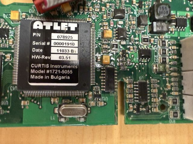 Atlet 078925 | Controlboard Tillerhead including display and keyboartd from PLP2 - Electrical system for Material handling equipment: picture 4 Atlet 078925 | Controlboard Tillerhead including display and keyboartd from PLP2 - Electrical system for Material handling equipment: picture 4